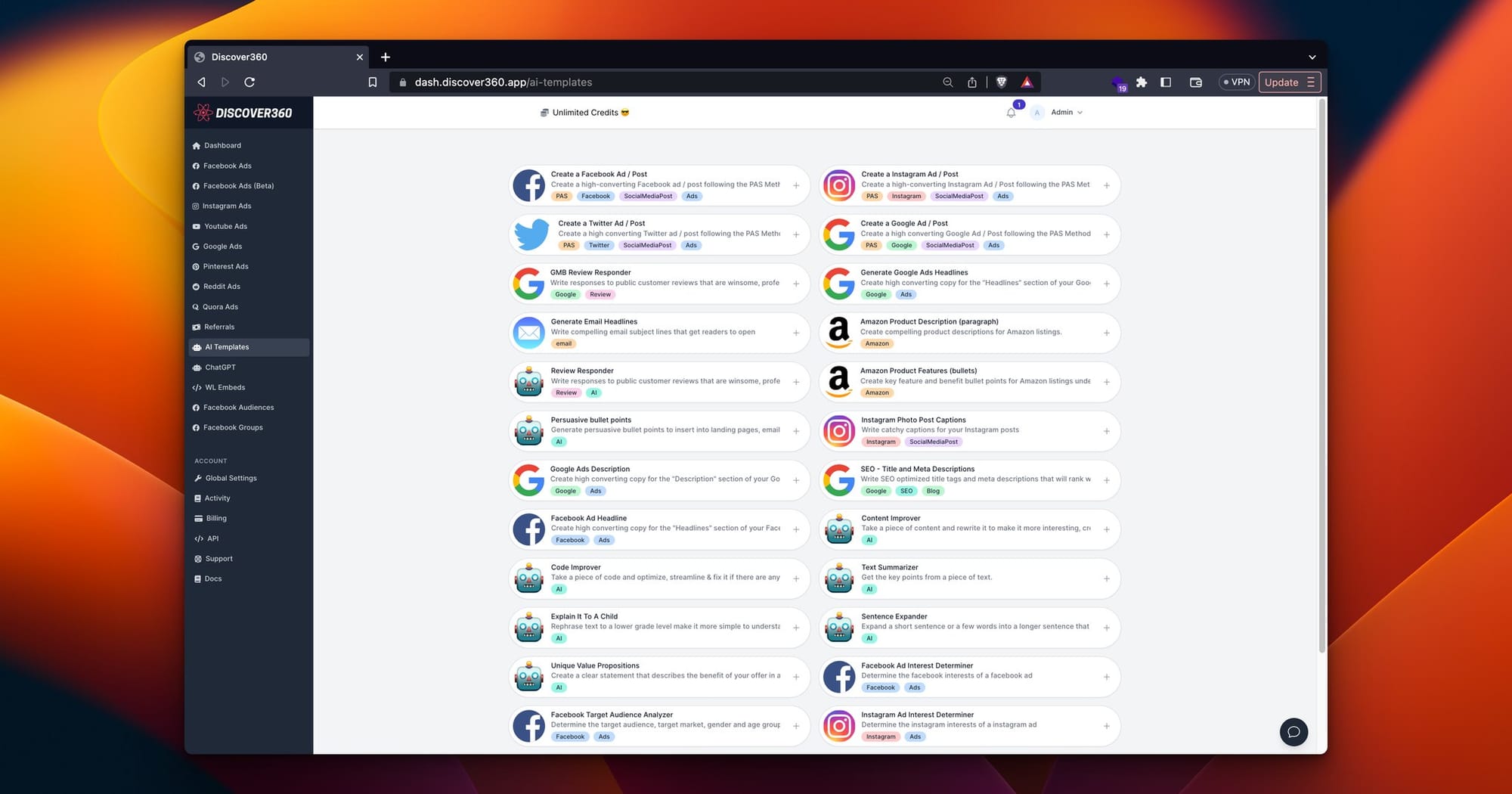 We're excited to share one of the most powerful features of Discover360: AI Templates.