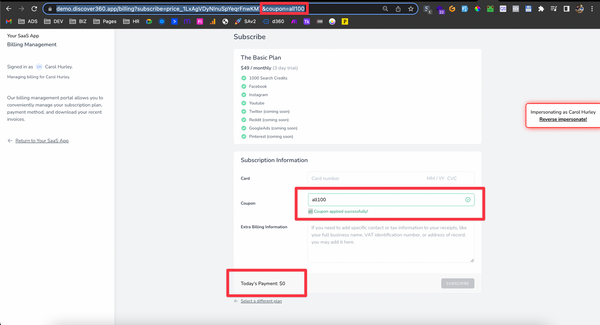 WL SaaS Updates: Improved Billing Page Logic & UI