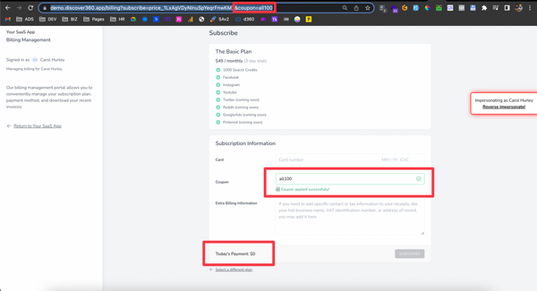 WL SaaS Updates: Improved Billing Page Logic & UI