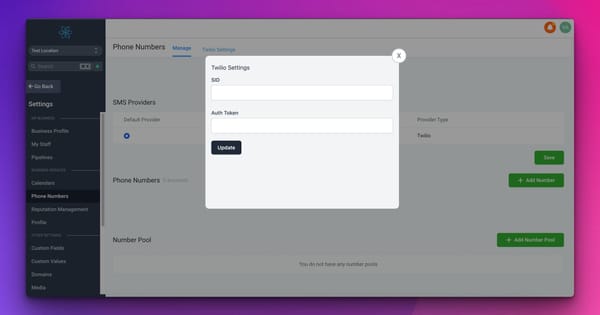 🤯 No More Limits: Enable Sub-Accounts to Add Their Own Twilio Seamlessly Inside GoHighLevel